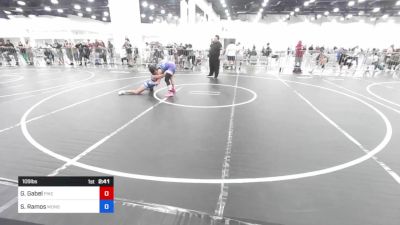 109 lbs Final - Gia Gabel, Pikes Peak Warriors vs Sky Ramos, Monster Garage