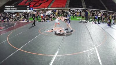 113 lbs Cons. Sub-semis - Amarri Kem, Utah vs Ross Dunfee, Alaska