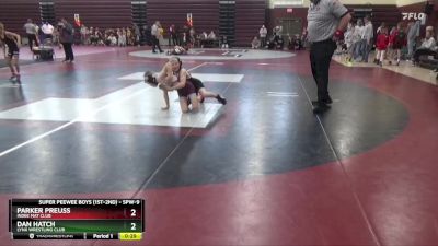 SPW-9 lbs Quarterfinal - Parker Preuss, Indee Mat Club vs Dan Hatch, Lynx Wrestling Club