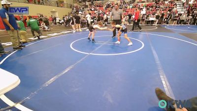 61 lbs Quarterfinal - Sawyer Bagwill, Berryhill Wrestling Club vs Kyler Douglas, Sallisaw Takedown Club