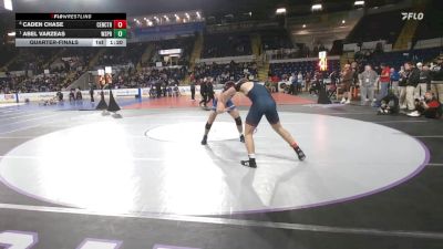190 lbs Quarterfinal - Caden Chase, Central Catholic vs Abel Varzeas, West Springfield