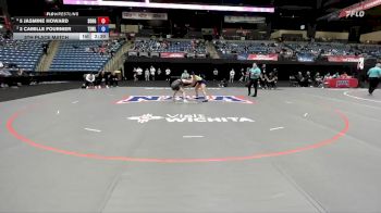 117 lbs 5th Place Match - 2 Camille Fournier, Texas Wesleyan vs 5 Jasmine Howard, Southern Oregon