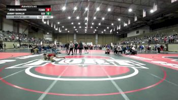 120 lbs Champ. Round 1 - Jena Gumahin, Ft. Zumwalt South vs Avery Saville, Glenpool