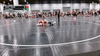 80 lbs Semifinal - Brady **Boles, Prime Wrestling vs Rj Cabrera, Gladiators Wrestling Club