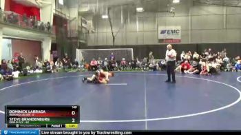 140 lbs Quarterfinals (8 Team) - Steve Brandenburg, Iowa Black vs Dominick Larraga, Nebraska Silver