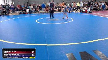 70 lbs Cons. Semi - Townes Hoyt, NWWC vs Camden Hanson, Snoqualmie Valley Wrestling Club