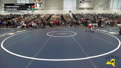 108 lbs Champ. Round 2 - Justin Jones, Tri-State Wrestling Club (Hudson Valley) vs Avery Bowman, Club Not Listed