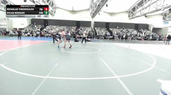 172-H2 lbs Final - Nicholas Theodoulou, Pro-ex Wrestling Club vs Dylan Morano, Shore Thing WC
