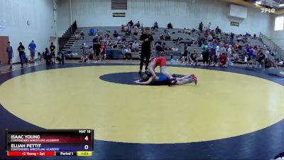 92 lbs Cons. Round 3 - Isaac Young, Contenders Wrestling Academy vs Elijah Pettit, Contenders Wrestling Academy