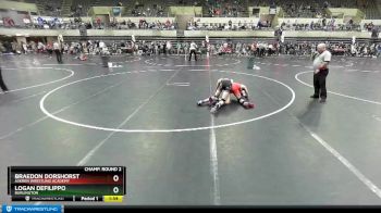 135 lbs Champ. Round 2 - Braedon Dorshorst, Askren Wrestling Academy vs Logan DeFilippo, Burlington