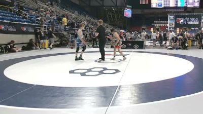 100 lbs Cons. Quarters - Rocco Valvano, Illinois vs Ben Kinney, Pennsylvania
