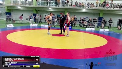 69kg Champ. Round 1 - Sydney MacMullen, Yarmouth WC vs Tehya Chew, Coast WA