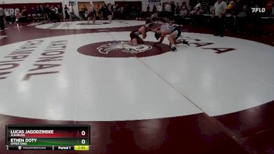 149 lbs Semifinal - Ethen Doty, Upper Iowa vs Lucas Jagodzinske, Augsburg