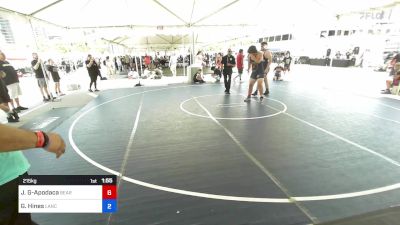 215 kg Consi Of 4 - Julien Garcia-Apodaca, Bear Wr Ac vs Garrett Hines, Lancer WC