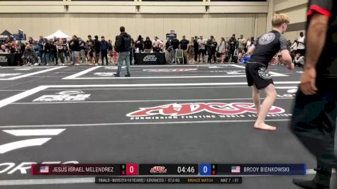 Jesus Israel Melendrez vs Brody Bienkowski 2025 ADCC Orlando Open/Youth Trials