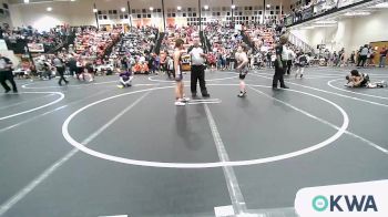 120 lbs Quarterfinal - Ivan Garcia, Wagoner Takedown Club vs Alek Aguilar, Fort Gibson Youth Wrestling