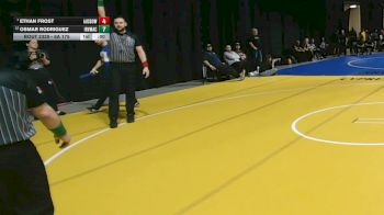 6A 175 lbs Cons. Round 3 - Ethan Frost, Austin Bowie vs Osmar Rodriguez, Irving MacArthur