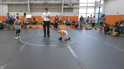 56 lbs Round 1 (4 Team) - Vinny Lashaway, Valor Wrestling vs Grey Moenich, Ohio Gold