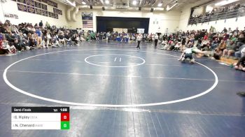 132 lbs Semifinal - Gavin Ripley, Oceanside vs Nicholas Chenard, Massabesic