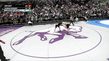 6A 215 lbs 3rd Place Match - Jake Bott, Davis vs Connor Kennedy, Layton