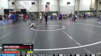 70 lbs Cons. Round 2 - Colton Shipley, Hoxie Kids Wrestling Club vs Aiden Carruthers, Fremont Wrestling Academy
