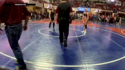 135 lbs Round 2 - Emma Klingaman, Chinook Wrestling Club vs Sarah Templer, Ronan Wrestling