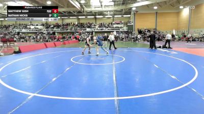 165 lbs Round Of 32 - Matthew Gish, Portland/Cromwell vs Nathan Hicks, Bristol-Plymouth