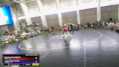 215 lbs Placement Matches (8 Team) - Elijah Dilworth, Idaho vs Cristhian Soto, Florida