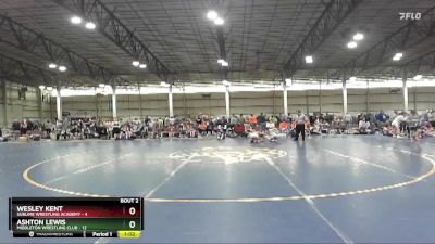 102 lbs Quarterfinals (8 Team) - Wesley Kent, Sublime Wrestling Academy vs Ashton Lewis, Middleton Wrestling Club