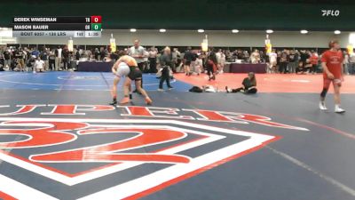 138 lbs Round Of 128 - Derek Winseman, TN vs Mason Bauer, OH