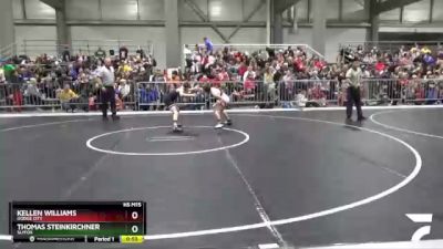 76 lbs Champ. Round 1 - Kellen Williams, Dodge City vs Thomas Steinkirchner, SlyFox