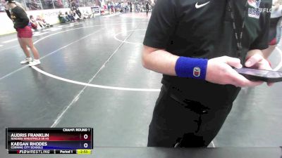 120 lbs Champ. Round 2 - Kaegan Rhodes, Corning City Schools vs Brooke Sovocool, Groton Sr HS