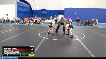 68 lbs Round 1 - Bentley Gatica, Unattached vs Landon Bracken, Donahue Wrestling Academy