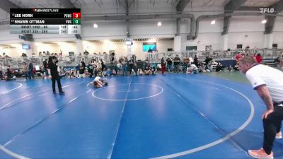 65 lbs Cons. Round 2 - Shawn Ottman, Vici Wrestling Club vs Lee Horn, Panther City Wrestling Club