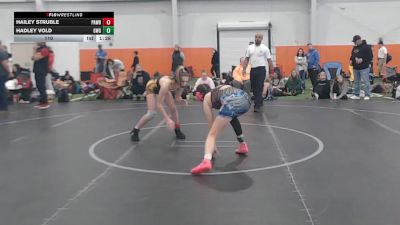 110 lbs Round 4 (6 Team) - Hailey Struble, PA West Black vs Hadley Vold, Girls With Grit