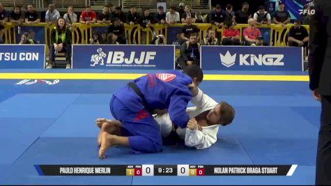 Nolan Patrick Braga Stuart vs Paulo Henrique Merlin 2025 Pan Jiu Jitsu IBJJF Championship