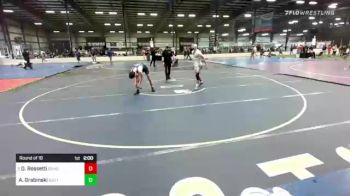 126 lbs Round Of 16 - Dante Rossetti, Doughboy vs Andrew Grabinski, Southside Wrestling Club