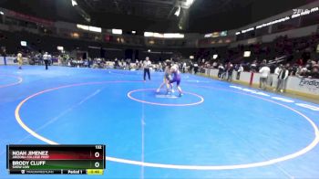 132 lbs Cons. Round 4 - Brody Cluff, Show Low vs Noah Jimenez, Arizona College Prep