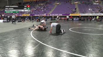 165 lbs Semis (4 Team) - Jaden Vanderwall, Cornerstone vs Eric Hodge, Central Methodist