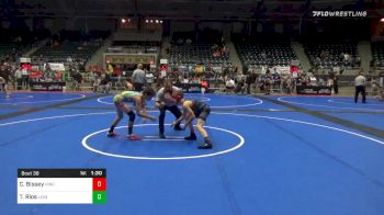 96 lbs Prelims - Carson Bissey, King Select Wrestling vs Trae Rios, Moore Lions