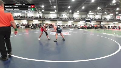 285 lbs Round Of 32 - Kaius Mattoon, Clarence vs Michael Mauro, John Jay-ef