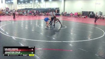 190 lbs Round 4 (16 Team) - Johnathon Collie, Dog Pound Wrestling Club vs Leland Korona, Team Michigan Blue - DEV