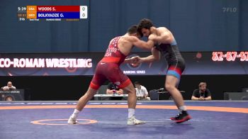 82 kg Semifinal - Spencer Woods, USA vs Gela Bolkvadze, GEO