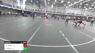 174 lbs Round Of 32 - Cooper Haase, Army-West Point vs Liam Kilrain, Naval Academy