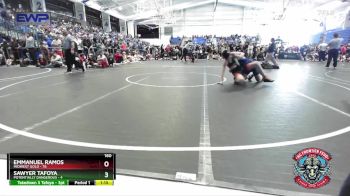 160 lbs Round 1 (4 Team) - Sawyer Tafoya, Potentially Dangerous vs Emmanuel Ramos, Midwest Gold