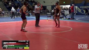 160 lbs Cons. Round 2 - James Culotta, La Serna vs Jeshua Hennerty, Ayala