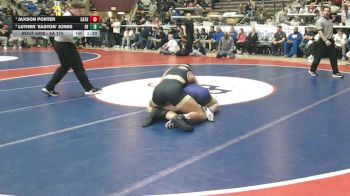 6A 175 lbs Semifinal - Jaxson Porter, Catholic vs Luther `Easton` Jones, Bentonville