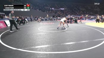 6A Boys 144 lbs Cons. Round 5 - Judah Parr, Sprague Boys vs Cody Rinard, Sandy Boys