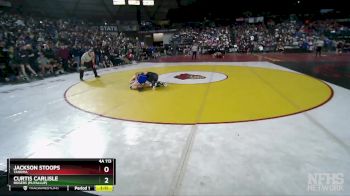 4A 113 lbs Quarterfinal - Curtis Carlisle, Rogers (Puyallup) vs Jackson Stoops, Tahoma