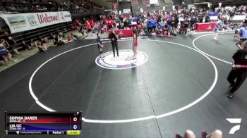 120 lbs Round 4 (16 Team) - Sophia Darer, BAWA-GR vs Lia Uc, TCWA-GR